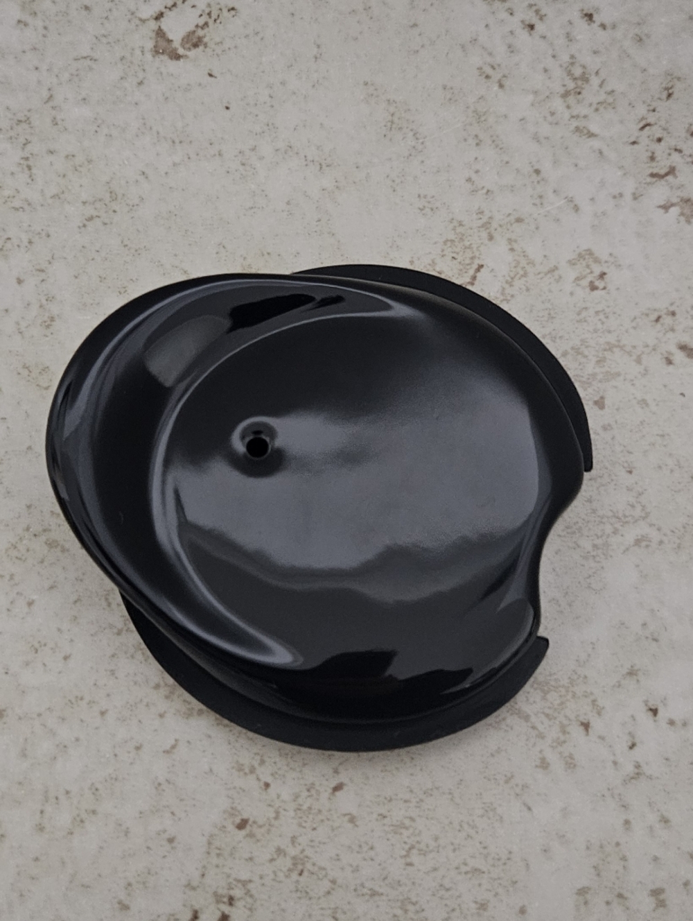 Starbucks Replacement BLACK Ceramic Lid FOR Travel Mug HTF